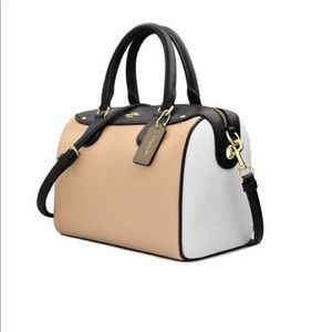 Coach Mini Bennet Satchel Beechwood/Chalk/Black